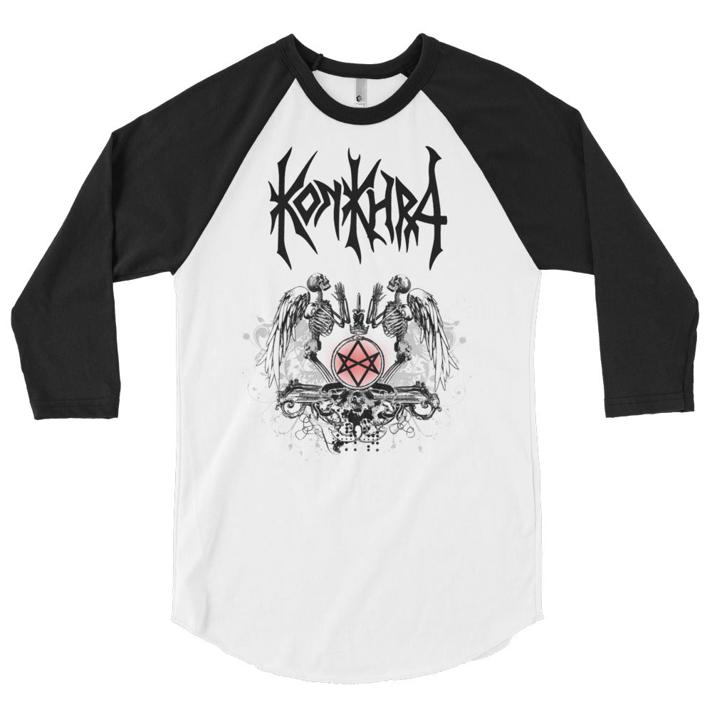 KONKHRA - NOTHING IS SACRED (Multiple colors - 3/4 sleeve raglan shirt)
