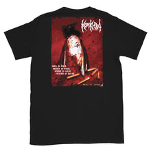 Load image into Gallery viewer, KONKHRA - REALITY CHECK (Black/Front and Back Print/Short-Sleeve Unisex T-Shirt)