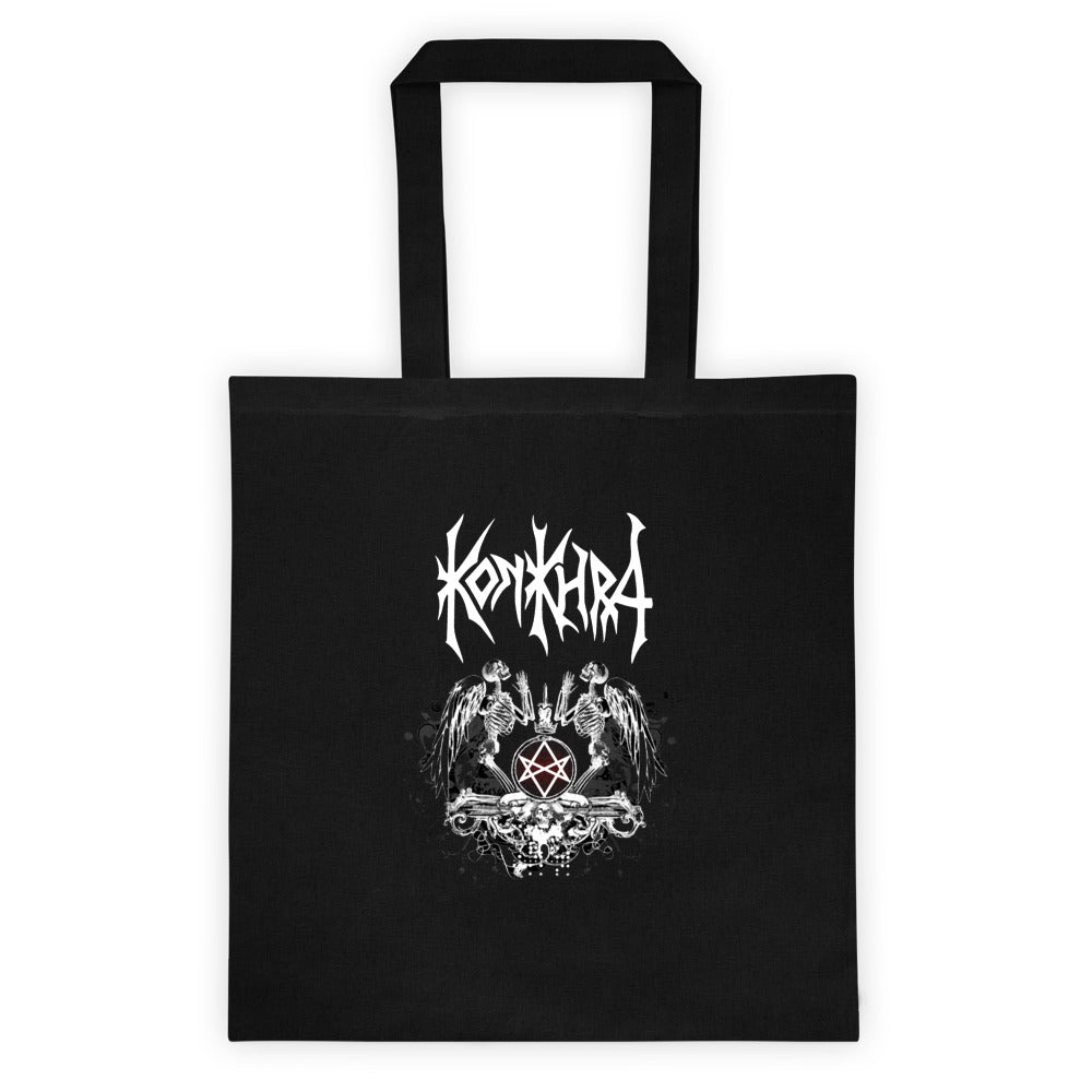 KONKHRA - NOTHING IS SACRED/VERY FUCKING METAL (Black Tote bag)